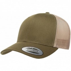 Baseball Caps Trucker Cap - Moss/Khaki - CC12EGAEZVF $18.74