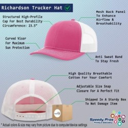 Baseball Caps Custom Baseball Cap Rooster Shadow Cock Silhouette Embroidery Polyester Mesh - Hot Pink/White - C818SUK80WQ $35.02