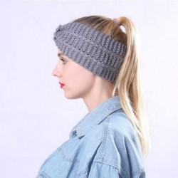 Headbands Crochet Turban Headband for Women Warm Bulky Crocheted Headwrap - ZG 4 Pack A - CB18A4S6Q9C $23.67