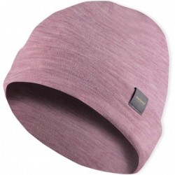 Skullies & Beanies Unisex Merino Wool Cuff Beanie Hat - Choose Your Color - Pink Heather - C5192T7YZOQ $35.57