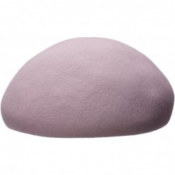 Berets Women Unisex 100% Wool Felt Beret Hats Pillbox Fascinator Saucer Tilt Cap A468 - Gray - C518GEAH4K2 $36.42
