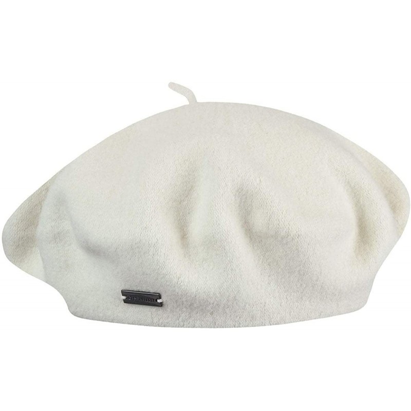 Berets Women's French Beret - White - CI114WRG58P $41.50