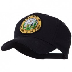 Baseball Caps US Western State Seal Embroidered Patch Cap - Idaho - C411FIUD899 $21.94
