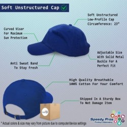 Baseball Caps Soft Baseball Cap Dog Dachshund Lifeline B Embroidery Dad Hats for Men & Women - Royal Blue - CD18TMHZWHL $32.43