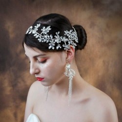 Headbands Wedding Hairband Bridal Headband - Hp133-g - CI18QQ3903T $25.45