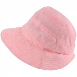Sun Hats Womens Summer Foldable Sun Protection Gardening Sun Hat - Pink - CU17YLDWRIS $19.41