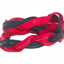 Headbands NEW! Red Black Braided 3 Band NON SLIP Sports Headband - CZ11FPXR45N $19.99