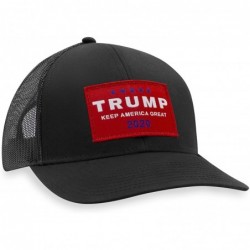 Baseball Caps Trump Keep America Great 2020 Hat - KAG Trucker Hat Baseball Cap Snapback Hat - Black - CN195EDHK6C $23.28