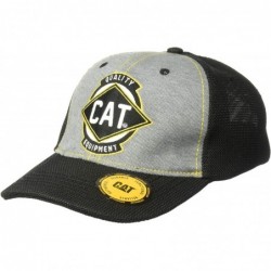 Baseball Caps Men's Power Mesh Stretch Cap - Light Grey - CJ18O4DLMNE $50.37