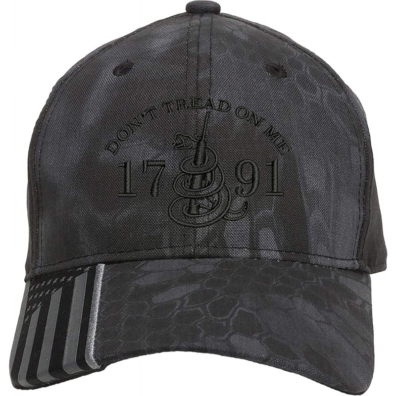 Baseball Caps Don't Tread On Me 2nd Amendment 1791 AR15 Guns Right Freedom Embroidered One Size Fits All Structured Hats - CO...