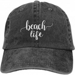 Baseball Caps Beach Life Baseball Cap Cotton Adjustable Lake Life Little Explorer Sun Please Unisex Hat - Beach Life Black - ...