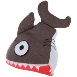 Skullies & Beanies Knit Shark Hat - CB11VSP10OX $26.53