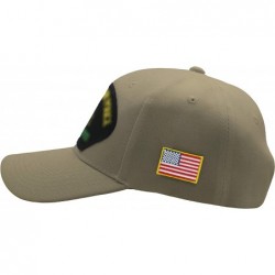 Baseball Caps 7th Infantry Division - Korean War Veteran Hat/Ballcap (Black) Adjustable One Size Fits Most - Tan/Khaki - CG18...