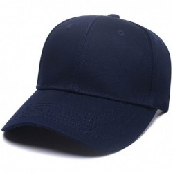 Baseball Caps Custom Embroidered Adjustable Baseball Hat Embroidery Cowboy Caps Men Women Text Gift - Dark Blue - C418H49RSOW...