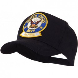 Baseball Caps Retired Embroidered Military Patch Cap - Navy Retired - CO11FITNW41 $41.28