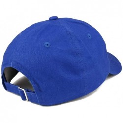 Baseball Caps Capsule Corp Low Profile Low Profile Embroidered Dad Hat - Vc300_royal - CR18QX6C3AU $36.21
