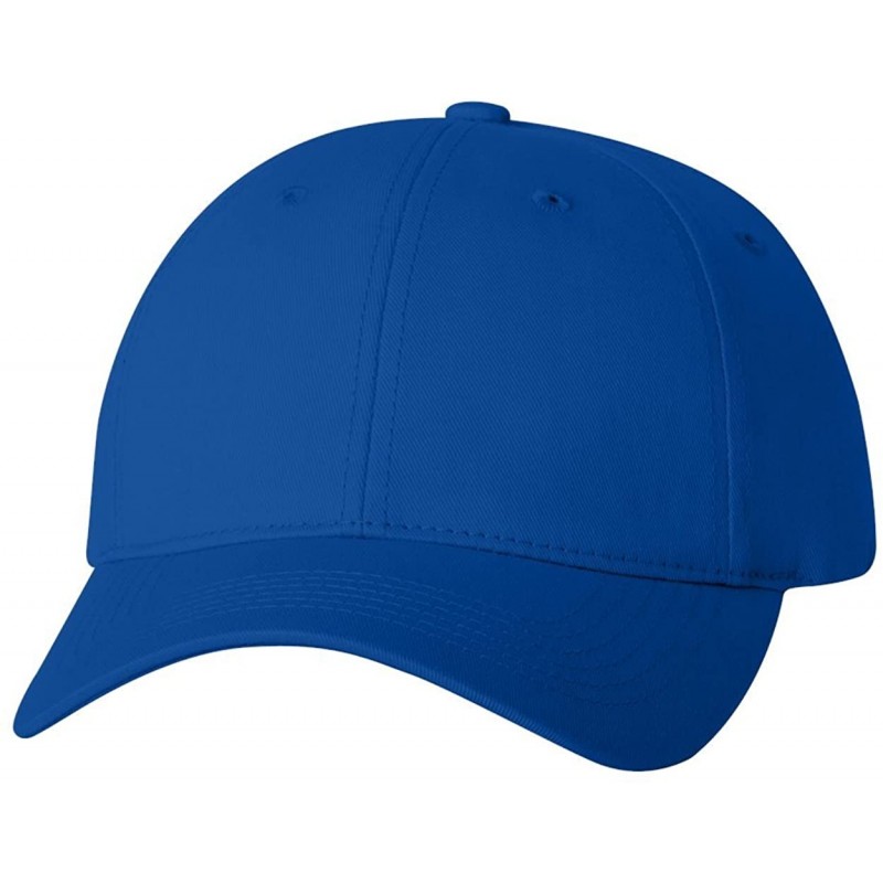 Baseball Caps Mens Twill Cap with Velcro Closure (2260) - Royal Blue - CO1180CRFEB $18.03