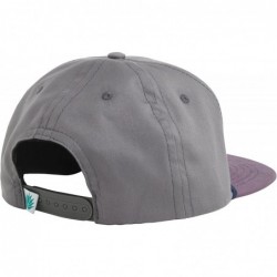 Baseball Caps National Park Hat - Gray/Lilac - Regular- Flat Bill - CO18772L4AI $61.89