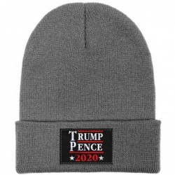Skullies & Beanies Unisex Knit Hat Trump 45 Squared 2020 Second Presidential Term Warm FashionKnit Caps - Gray - CY192E4GM22 ...