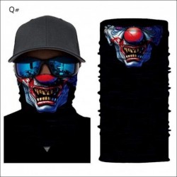Balaclavas Balaclava Face Mask-Ghost Skull Magic Scarf Bandana Sport Headband for Men - Q Balaclavas - CZ198D7HTW9 $23.15