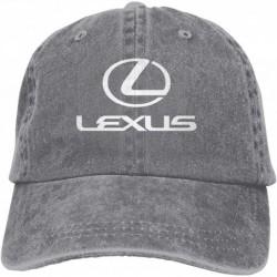 Baseball Caps Customized Printing Casual Strapback Cap Lexus Car Logo New Baseball Caps - Gray - C218W6ZKDQC $30.52