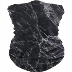 Balaclavas Texture Gaiters Seamless Recreation - 2 Black Marble - CF197QK8MQW $22.76