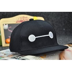 Sun Hats Baymax Hat Sun Baseball UINSEX Minions Caps Adjustable Teenage Adult Size Black - CM12DPWESVD $24.89
